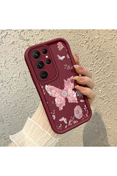 Hontinga حافظة هاتف من السيليكون الناعم متوافقة مع هاتف Samsung Galaxy S22 Ul...