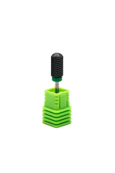 Pauco Profesional Bit (Cap) Freza Unghii Ceramica , Cilindru, Verde(Grosier),...