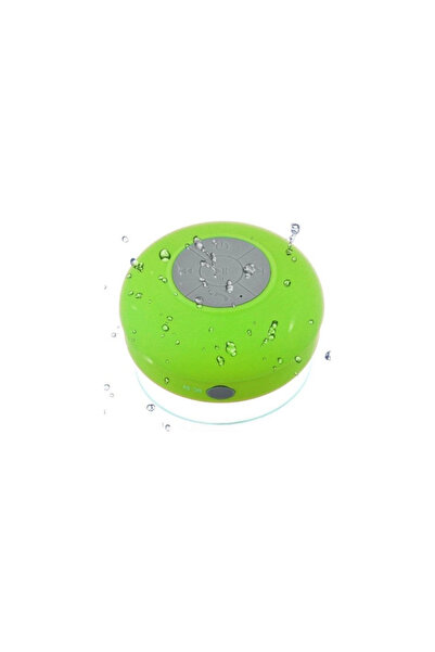 Barbarosshop Bluetoothlu Mini Duş Hoparlörü Vakumlu Su Geçirmez