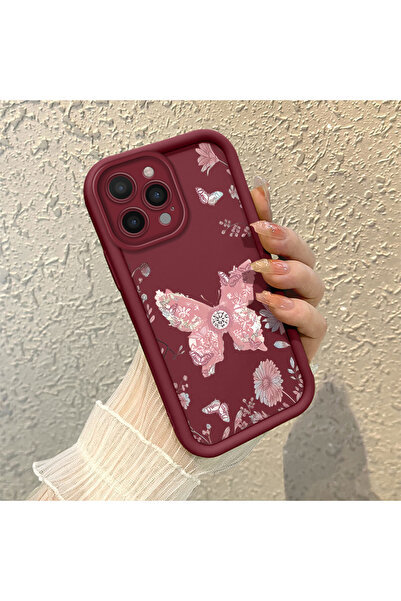 Hontinga حافظة هاتف من السيليكون الناعم المضاد للسقوط متوافقة مع آيفون 16 برو