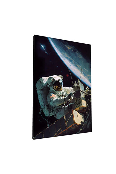 PozaTablou Pictură pe pânză: Astronaută într-o misiune spațială 70x100 cm