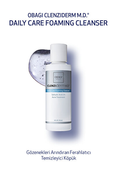 OBAGI MEDICAL CLENZIDERM M.D. DAILY CARE FOAMING CLEANSER
