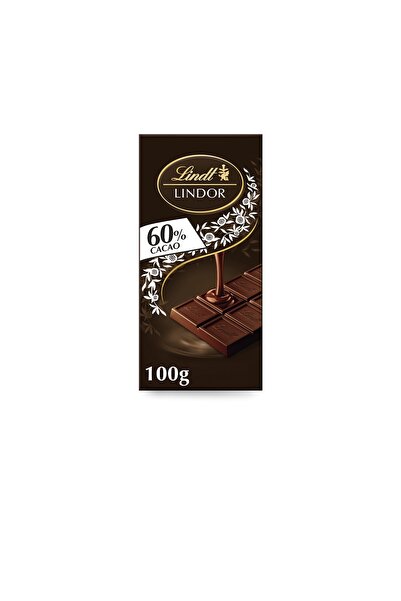 Lindt Lindor %60 Bitter Tablet Çikolata 100 GR