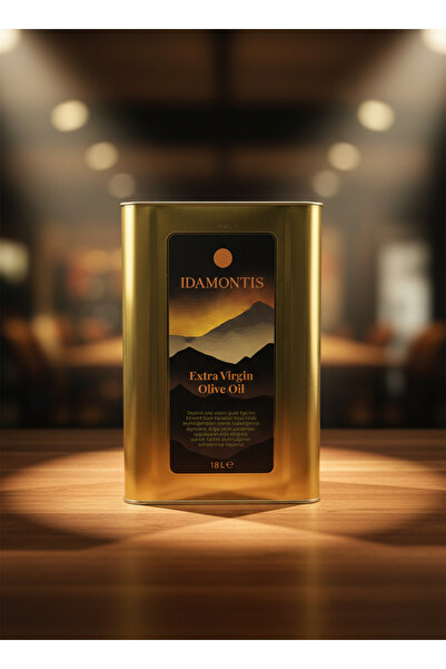 İDAMONTİS Erken Hasat Soğuk Sıkım Zeytinyağı (18LT)