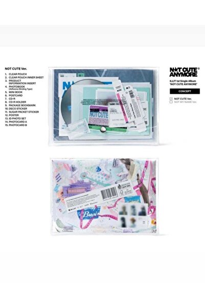 tays store ILLIT - 1st Single Album [NOT CUTE ANYMORE] Standard Ver.