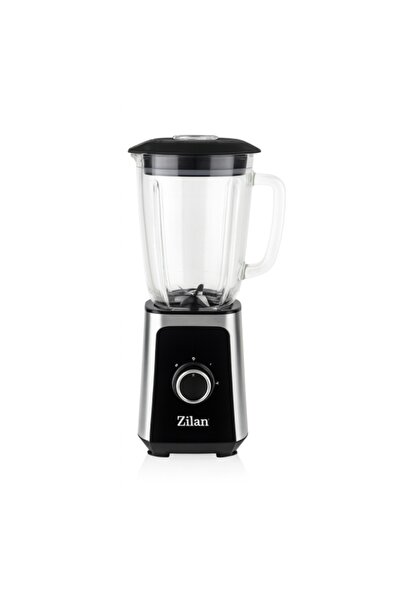 Zilan ZLN-3925 Blender – 1000W, 1.5L Glass Jar, Ice Crush, Stainless Steel, Black
