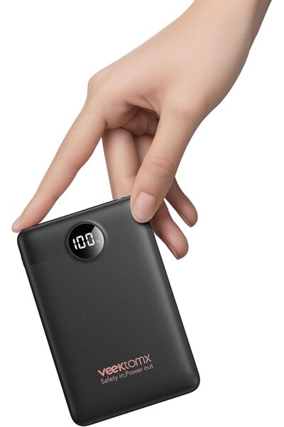 NO N4ME بنك طاقة محمول VEEKTOMX بسعة 10000 مللي أمبير/ساعة، شحن سريع 22.5 واط...