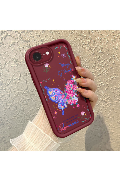 Hontinga حافظة هاتف من السيليكون الناعم المضاد للسقوط متوافقة مع آيفون 16e بت...