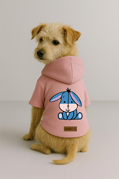 Monopetz ملابس وثوب للكلاب والقطط مع بطانة من الصوف من الداخل - لون وردي K بغ...