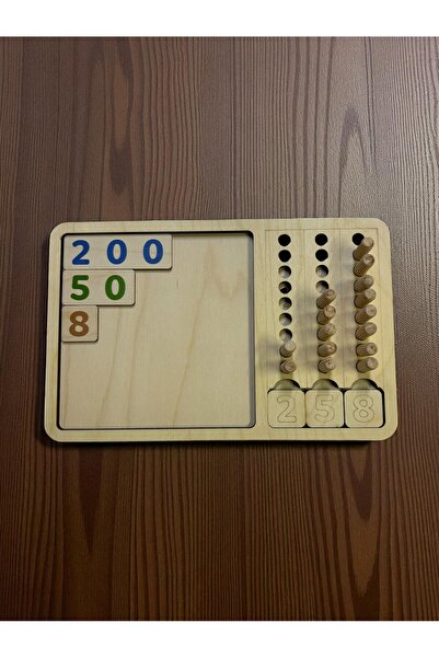 Mind of Toys مجموعة تعلم الأرقام بالخطوات، تعلم قيمة الأرقام، نسخة مع قضبان م...