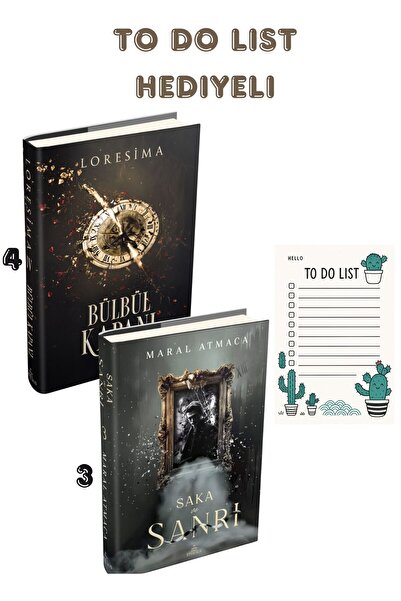 Ephesus Yayınları Bülbül Kapanı 4- Saka ve Sanrı 3 – Ciltli hediyeli