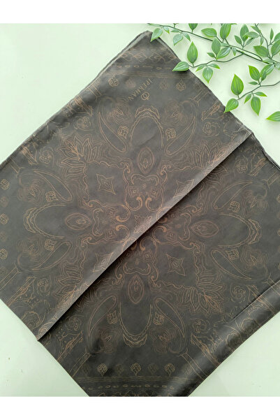 İpekhan Zen Pattern Thin Cotton Scarf