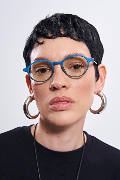 Bilge Karga Cunda Matt Blue Gradient Blue Light Protective Glasses