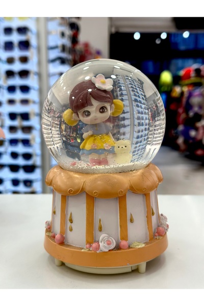 Accessories YILBAŞI KENDİNDEN KAR PÜSKÜRTMELİ SEVGİLİYE IŞIKLI KAR KÜRESİ EN ...