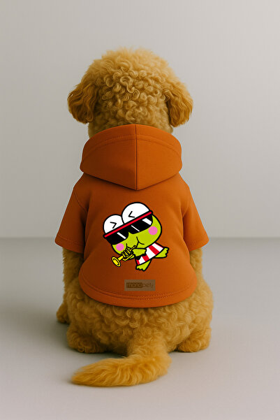 Monopetz ملابس وثوب للكلاب والقطط مع بطانة من الصوف من الداخل - لون برتقالي K...