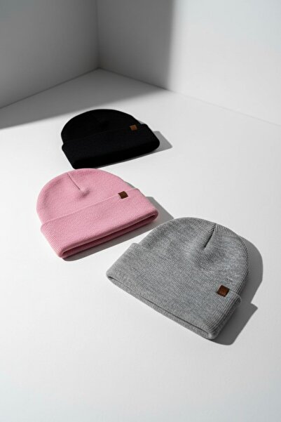 luismorro Unisex Triko %100 Akrilik 3’lü Bere Seti