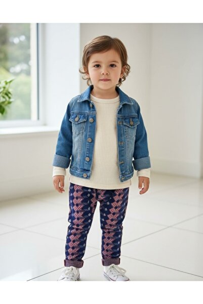 Kyex Premium Quality Unisex Baby Soft Winter Jacquard Single Bottom Pants