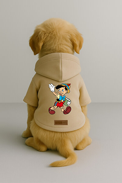 Monopetz ملابس وملابس للكلاب والقطط مع بطانة من الصوف من الداخل - لون بيج K ب...