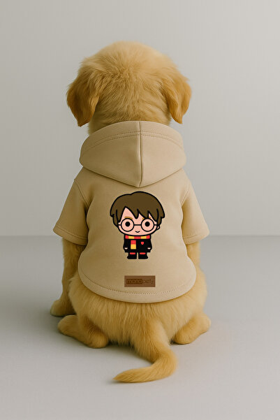 Monopetz ملابس وثوب للكلاب والقطط مع بطانة من الصوف من الداخل - لون بيج K بغط...