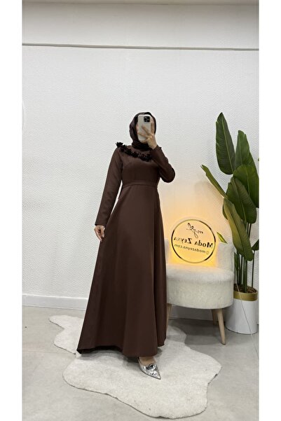 moda zeynaa Gül Elbise