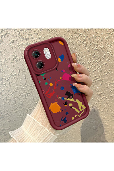 Hontinga حافظة هاتف من السيليكون الناعم متوافقة مع هاتف Infinix Smart 9