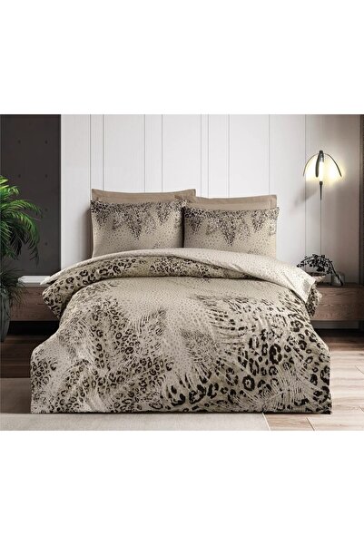 Altınbaşak Set de lenjerie de pat pentru o persoană Ranforce Tigra Core