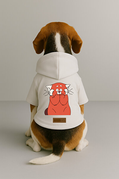 Monopetz Printed Inside Fleece Dog and Cat Clothing & Dress - White Color K H...