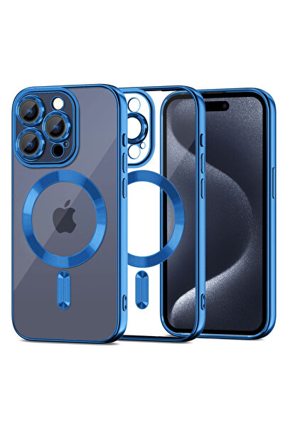 Tech-Protect Carcasă Magshine MagSafe compatibilă cu Apple iPhone 15 Pro Max,...