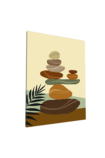 PozaTablou Pictură pe pânză: Pietre abstracte boeme, echilibrate 80x110 cm