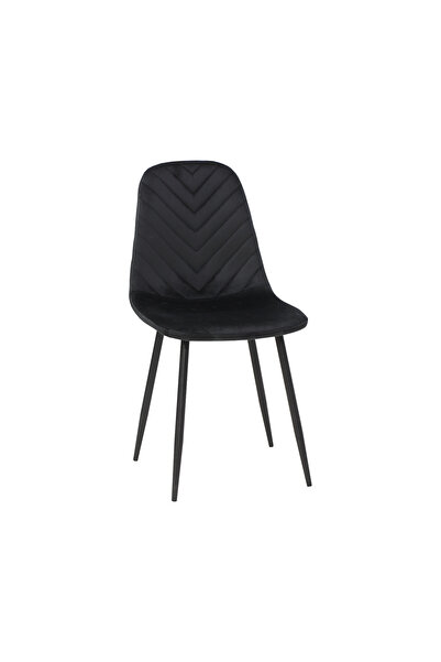 ARTA DOOR Bya Chairs Black Textile, - Skandinav, HoReCa, Kitchen, Living Room, Office, Bedrooms, Hallways