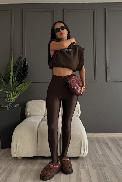 style of style Toparlayıcı Parlak Tayt Çorap