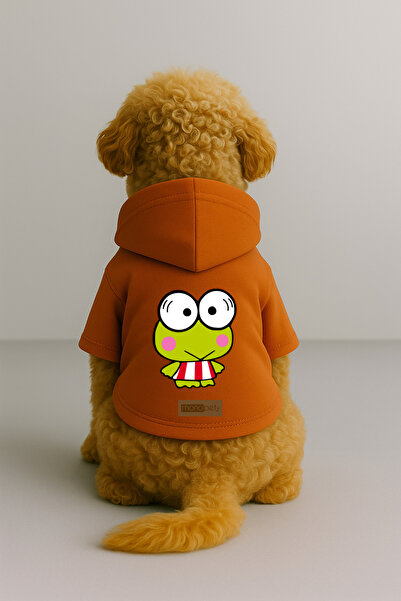 Monopetz ملابس وملابس للكلاب والقطط مطبوع مع قطيفة من الداخل - لون برتقالي K ...