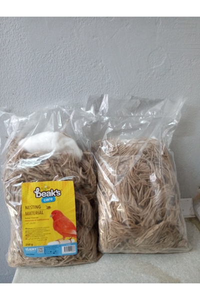 Beaks BEAK'S KETEN KUŞ YUVA İPİ 250 GRAM