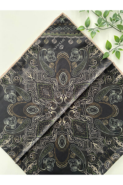 İpekhan Zen Desen İnce Pamuk Eşarp