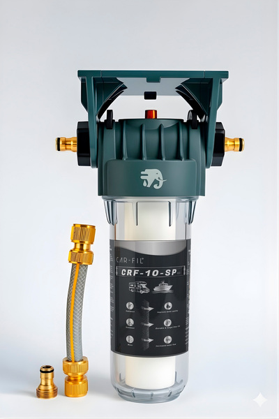 Car Fil CRF-10-SP-EU Taşınabilir 10" Su Filtresi | 5 Mikron PP | Karavan Tekn...