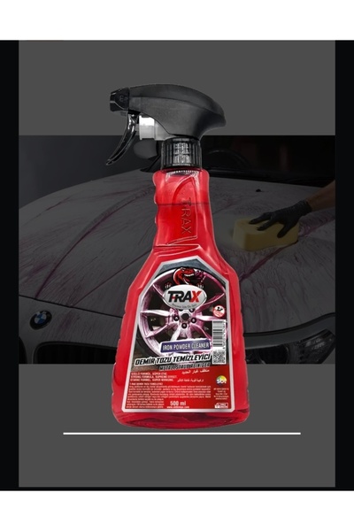 TRAX Demir Tozu Temizleyici Yüksek Kaliteli Jant Ve Kaporta Temizleyici Sprey 500 ml