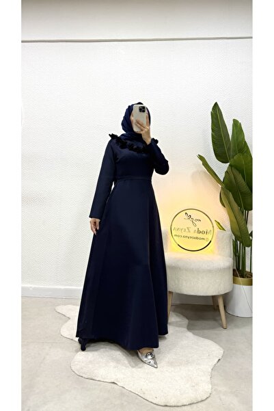 moda zeynaa Gül Elbise