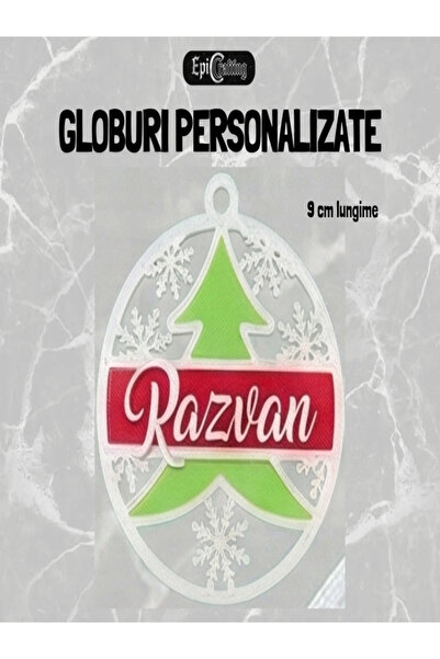 Epic Crafting Personalized Christmas globe with name, Ideal holiday gift