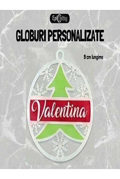 Epic Crafting Personalized Christmas globe with name, Ideal holiday gift