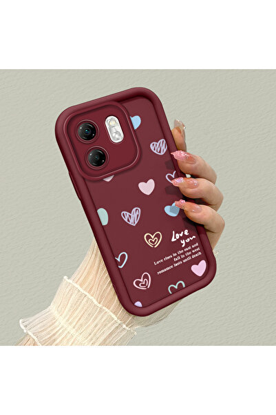 Hontinga حافظة هاتف من السيليكون الناعم متوافقة مع هاتف Infinix Smart 9