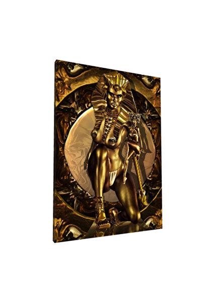 PozaTablou Portret regal în aur și bronz - Pânză 50x70 cm