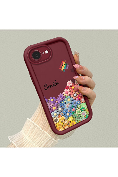 Hontinga غطاء هاتف من السيليكون الناعم متوافق مع iPhone 16e مضاد للتفكير السلبي