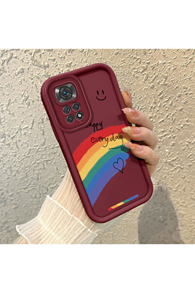 Hontinga حافظة هاتف من السيليكون الناعم متوافقة مع هاتف Xiaomi Redmi Note 11