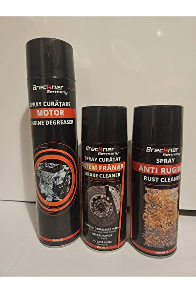 Breckner Germany Pachet auto, spray curatare motor pe exterior,spray curatare...