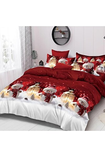 Pucioasa Christmas bedding for 2 people, Winter V12, 6 pieces