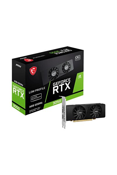 Hedef Market MSI GEFORCE RTX 3050 LP E 6G OC