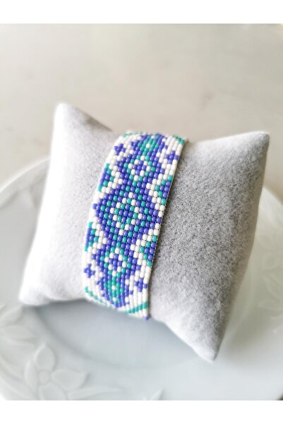 Halley Concept الأزرق نمط العرقية تصميم ميوكي سوار المرأة