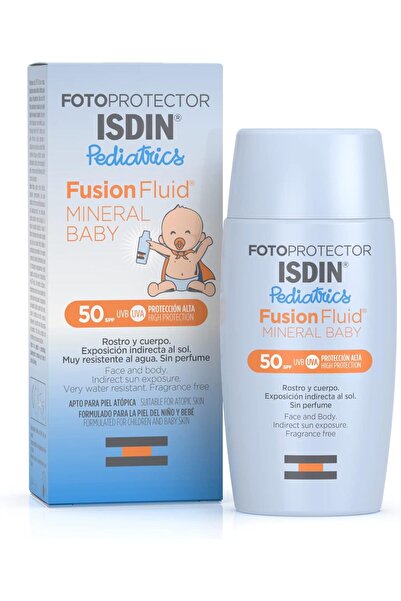 ISDIN Sunscreen Fusion Fluid Mineral Baby 50+ 50ml
