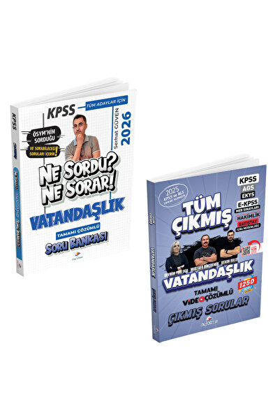 Dizgi Kitap 2026 KPSS Tüm Adaylar İçin Vatandaşlık Ne Sordu Ne Sorar Çözümlü ...