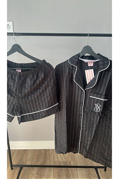 Victoriaas Siyah vs pijama takımı